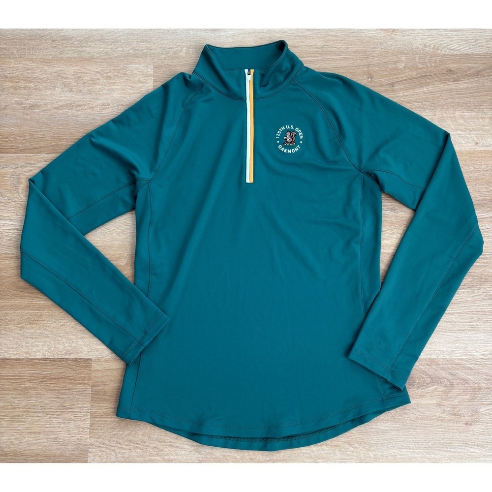 NWOT Women's Walter Hagen 125th US Open Oakmont Golf Pullover - XXL - Green